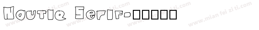 Nautiq Serif字体转换
